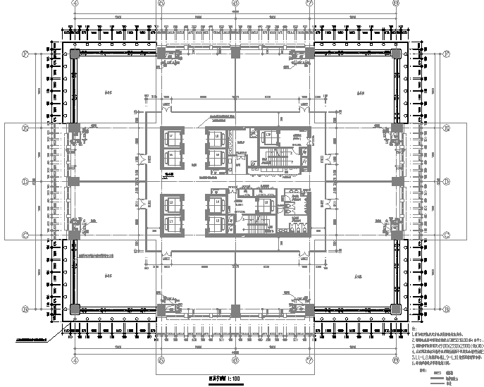 [BIM练习图纸]黄浦区104地块施工图归档（含机电、结构图纸）