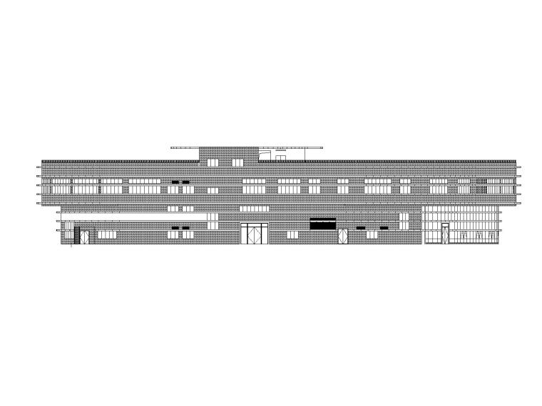 [BIM练习图纸]高层综合楼建筑施工图（含水暖电全专业图纸）