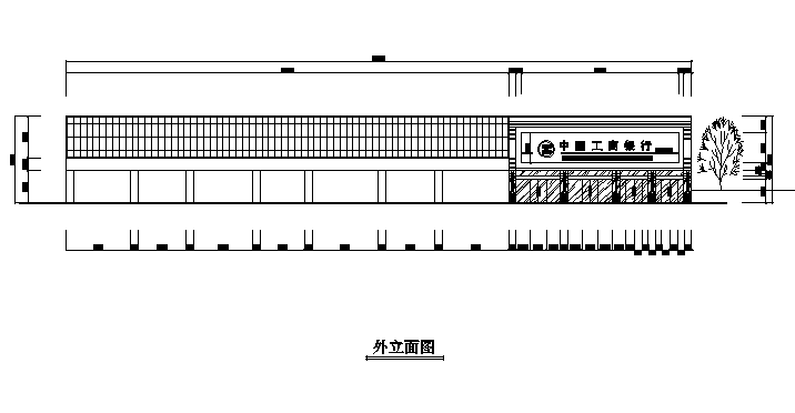 [BIM练习图纸]四套多层银行建筑施工图