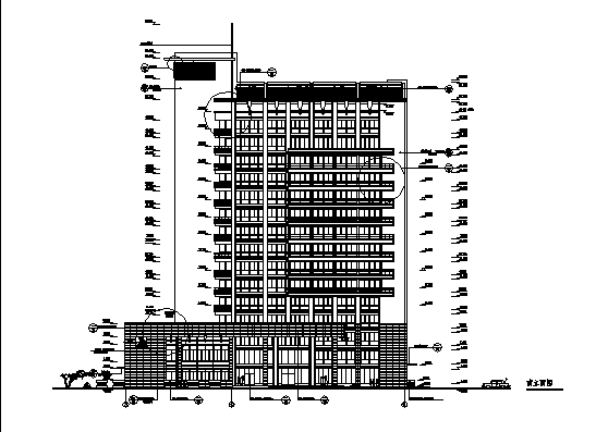 [BIM练习图纸]某办公楼建筑施工图