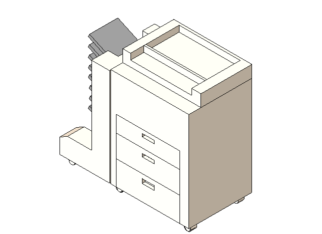 bim软件应用-族文件-复印机_1
