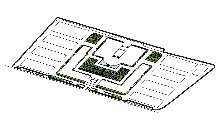 BIM模型-revit模型-上证数据中心方案阶段BIM模型_3