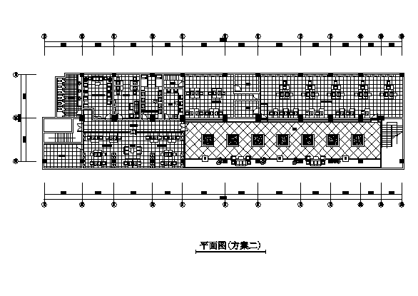 [BIM练习图纸]四套多层银行建筑施工图