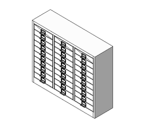 文件柜01_快递柜.rfa
