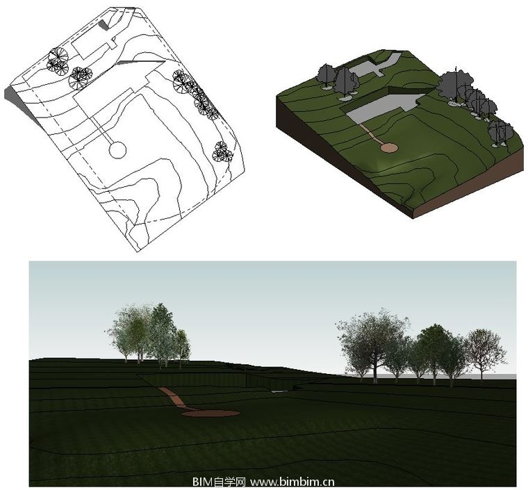 Revit：修改项目的全局场地设置