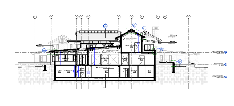 BIM模型-revit模型-群体建筑模型_3