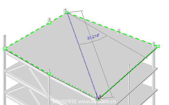 [revit教程]拆分屋顶或结构楼板