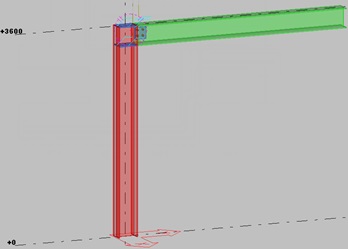 tekla基础梁柱连接自定义节点设置