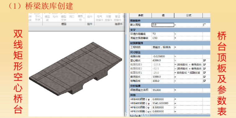 铁路桥梁Revit通用族参数设计_5