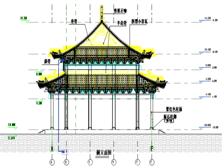 3古建东立面图