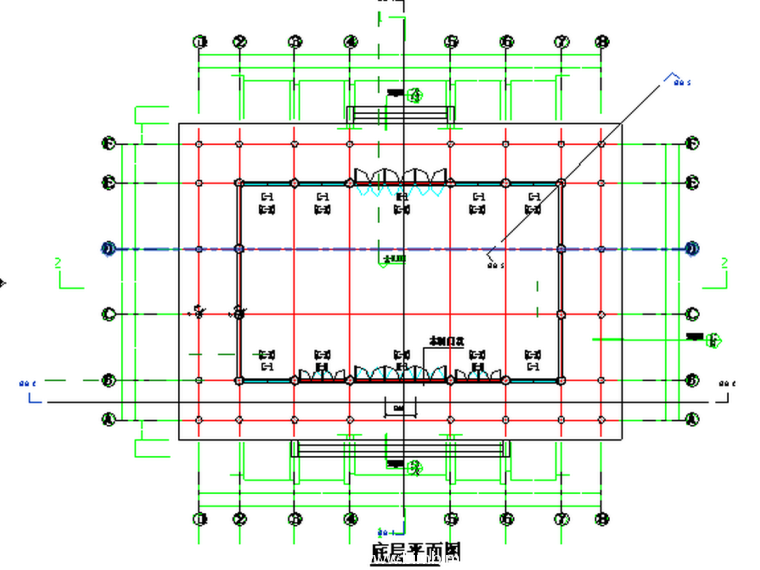 6古建底层平面图