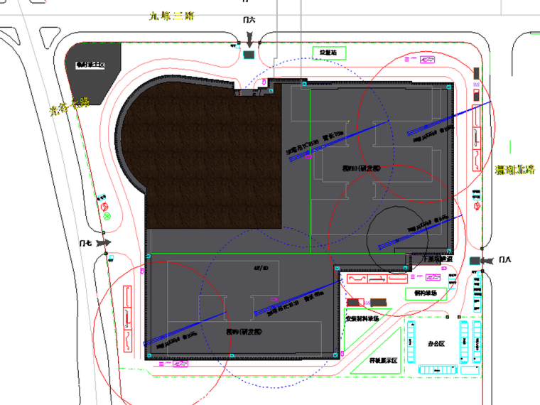 3施工场地基坑部署