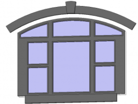 弧形欧式窗.rfa