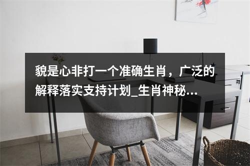 貌是心非打一个准确生肖，广泛的解释落实支持计划_生肖神秘与冷静的代表实时意释