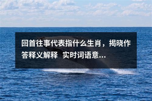回首往事代表指什么生肖，揭晓作答释义解释   实时词语意释