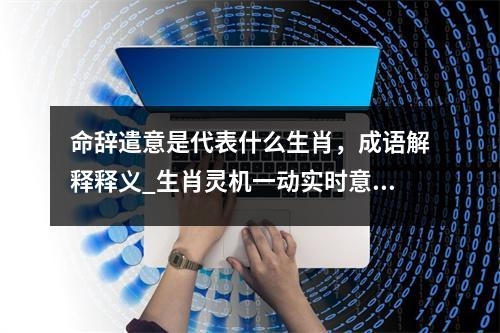 命辞遣意是代表什么生肖，成语解释释义_生肖灵机一动实时意释