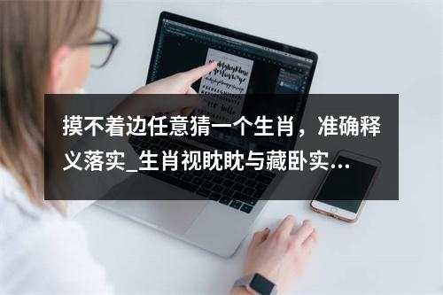 摸不着边任意猜一个生肖，准确释义落实_生肖视眈眈与藏卧实时意释