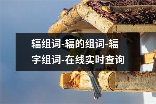 辐组词-辐的组词-辐字组词-在线实时查询